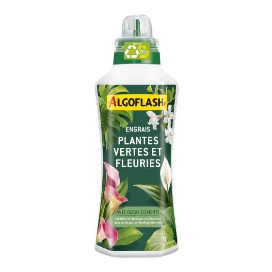 Engrais liquide Plantes vertes et Fleuries