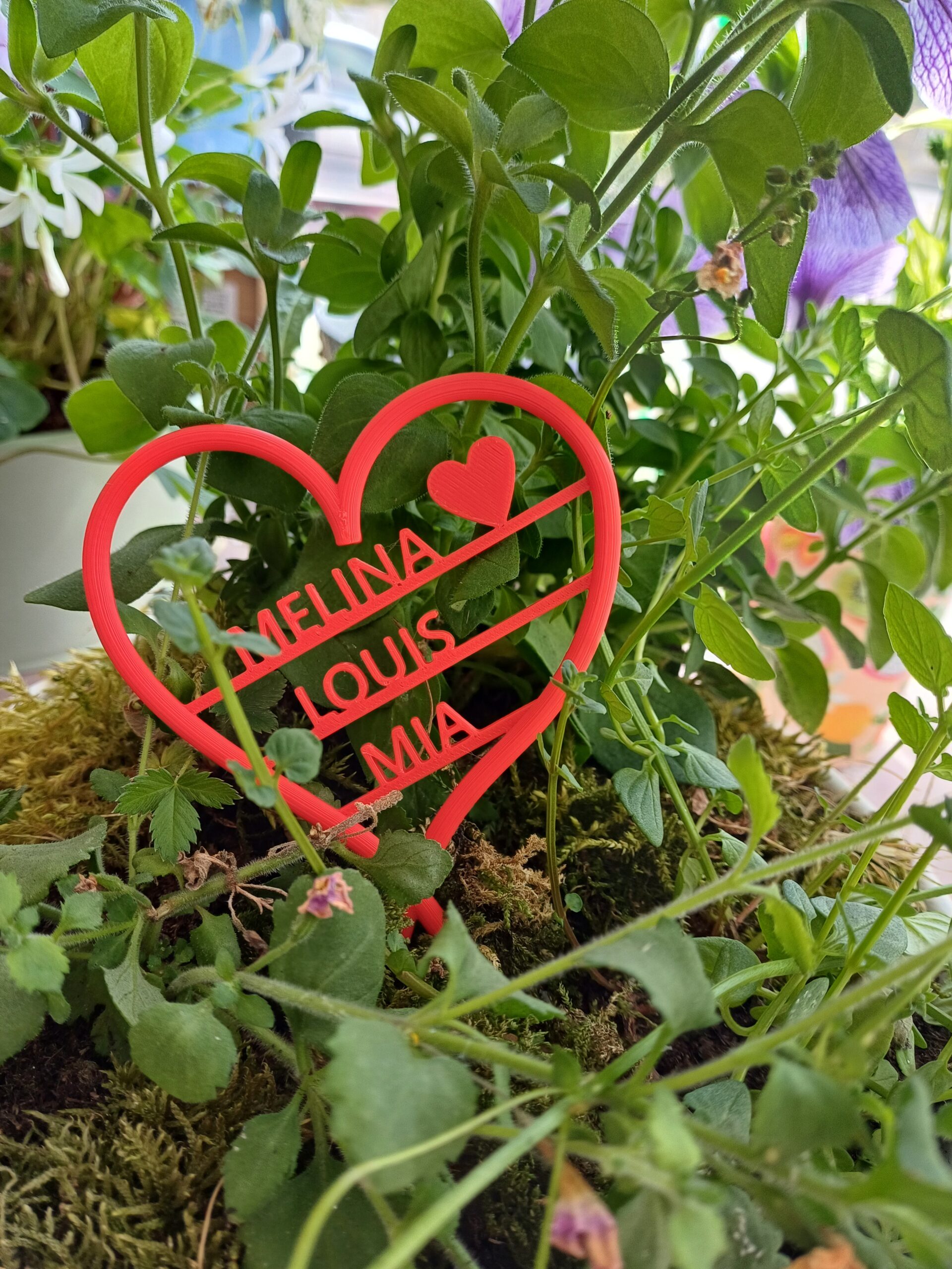 Cœur Personnalisable en Impression 3D – Cadeau Fête des Mères