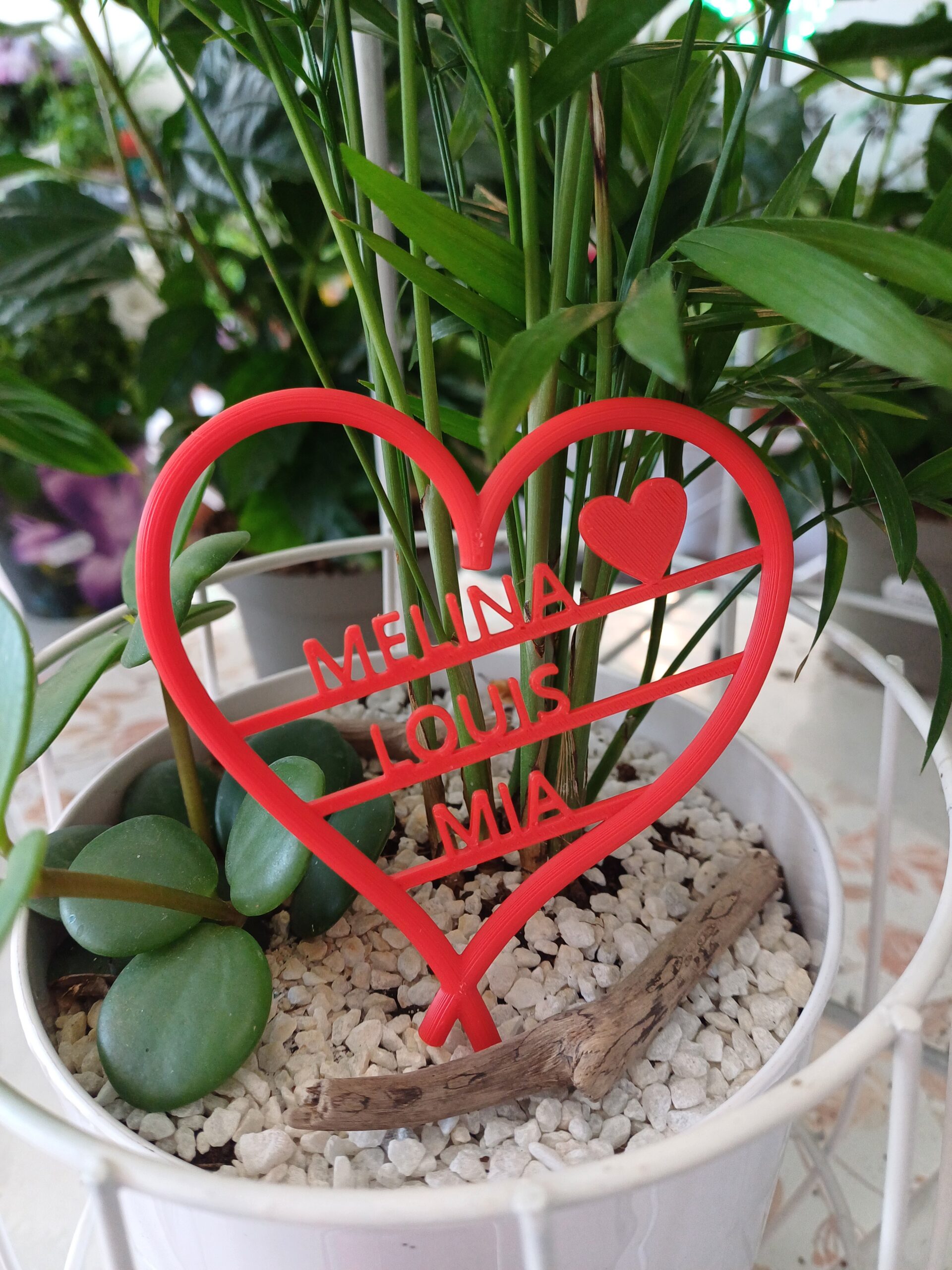 Cœur Personnalisable en Impression 3D – Cadeau Fête des Mères