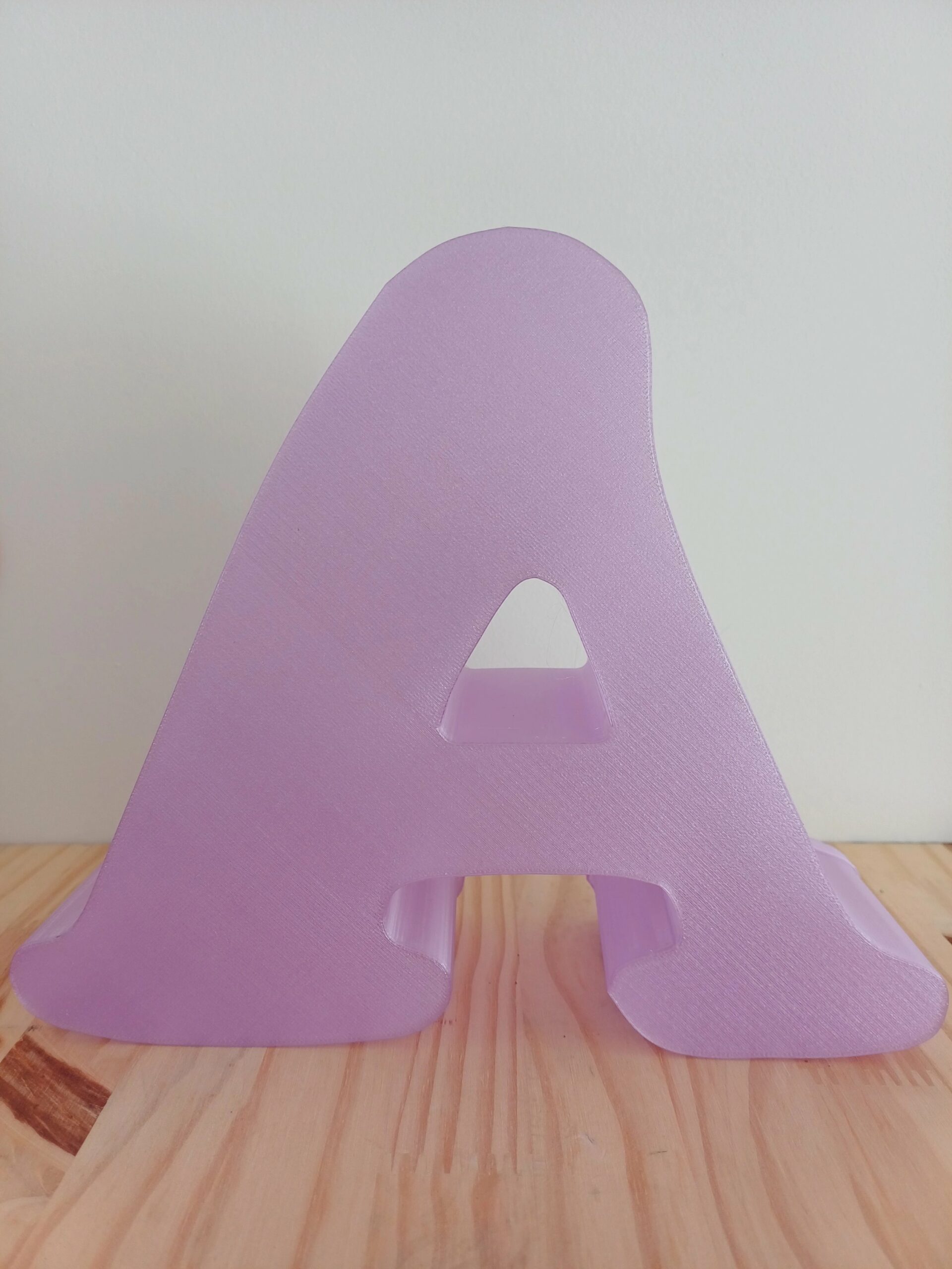 Lettre 3D personnalisée