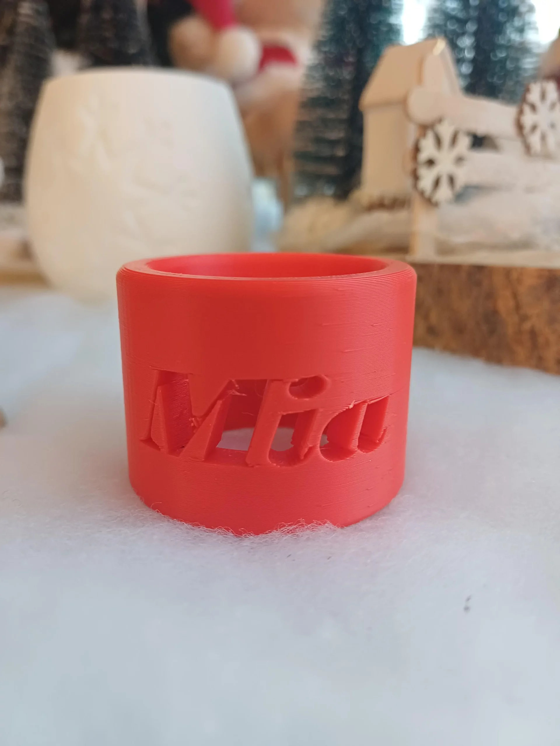 rond-de-serviette-perso Ronds de serviette personnalisables avec prénom – Décoration de table Noël