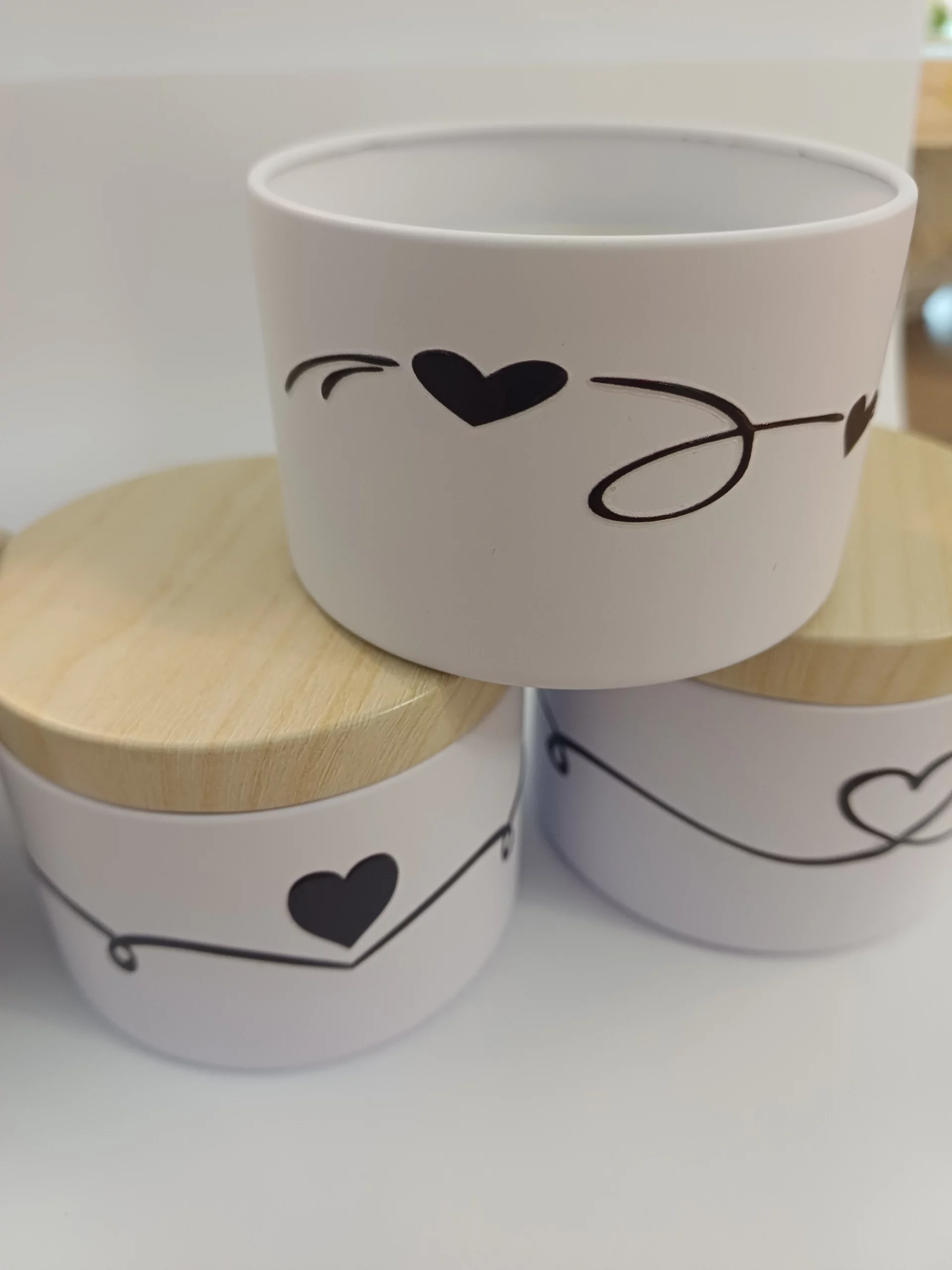 1000028236 Bougie Artisanale - Amour élégant 80gr